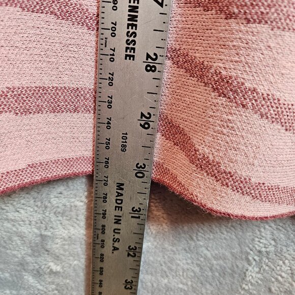 Alfani Womens Plus Size 3X Pink Zebra Print Knit Boxy Sweater \Turtleneck - Picture 5 of 12